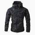 Stampa camouflage nera