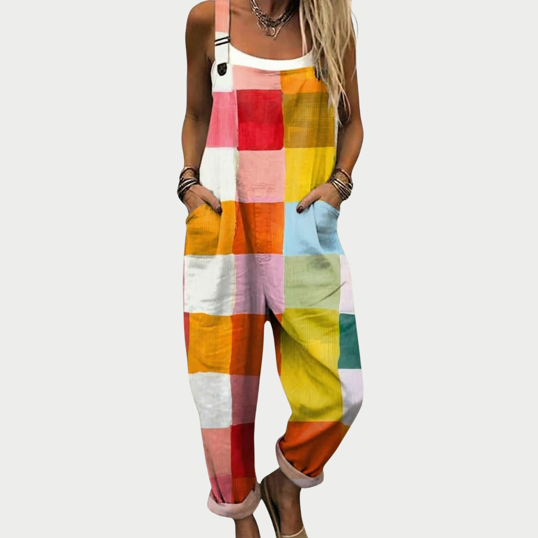 Viadra | Salopette Stampata Comoda