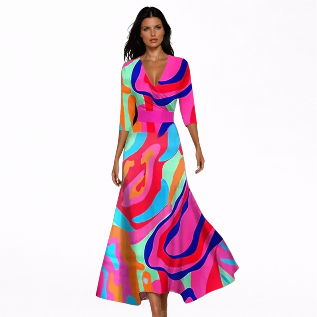 Sofina | Abito Fluido Elegante