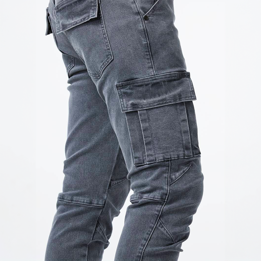 Gorvion | Pantaloni Cargo Denim