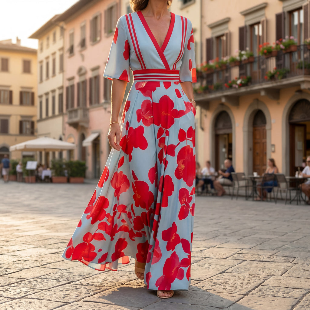 Esira | Abito Maxi Floreale