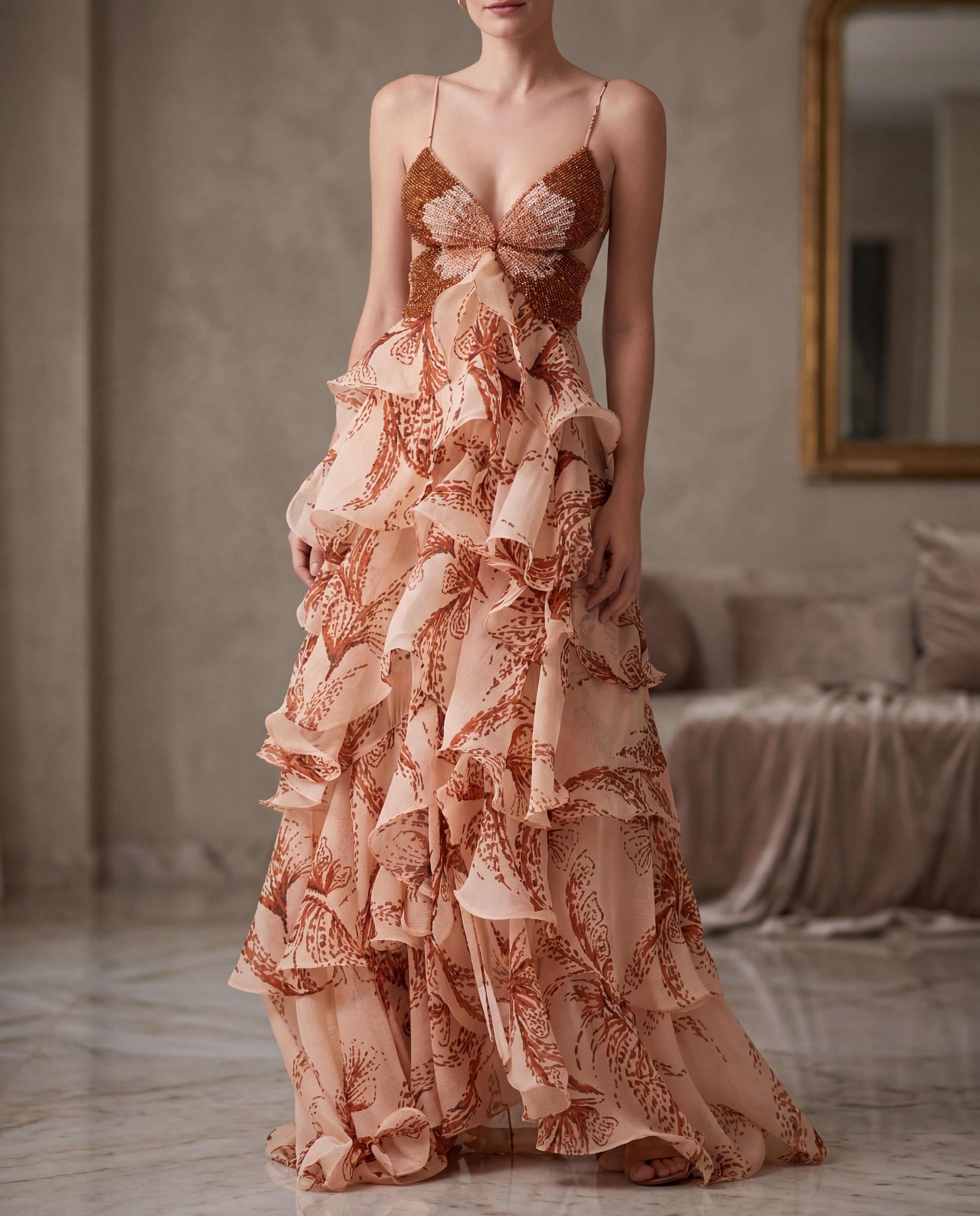 Zevara | Vestito Bohemien Elegante