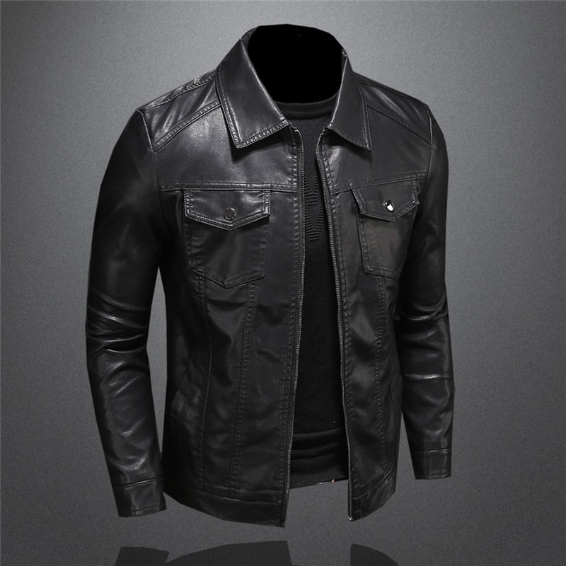 Zarevo | Giacca Pelle Slim