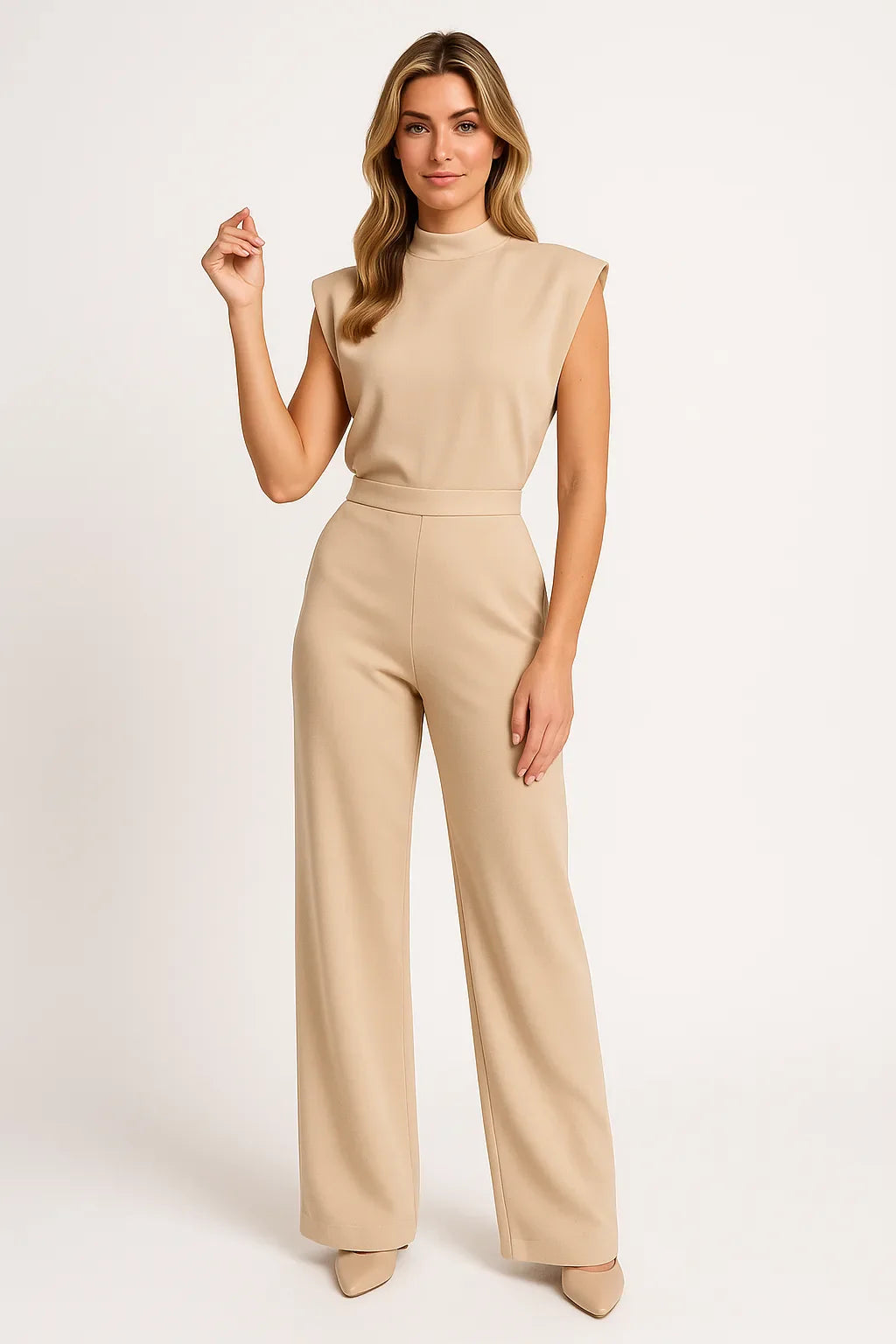 Sivone | Jumpsuit Satinato Elegante