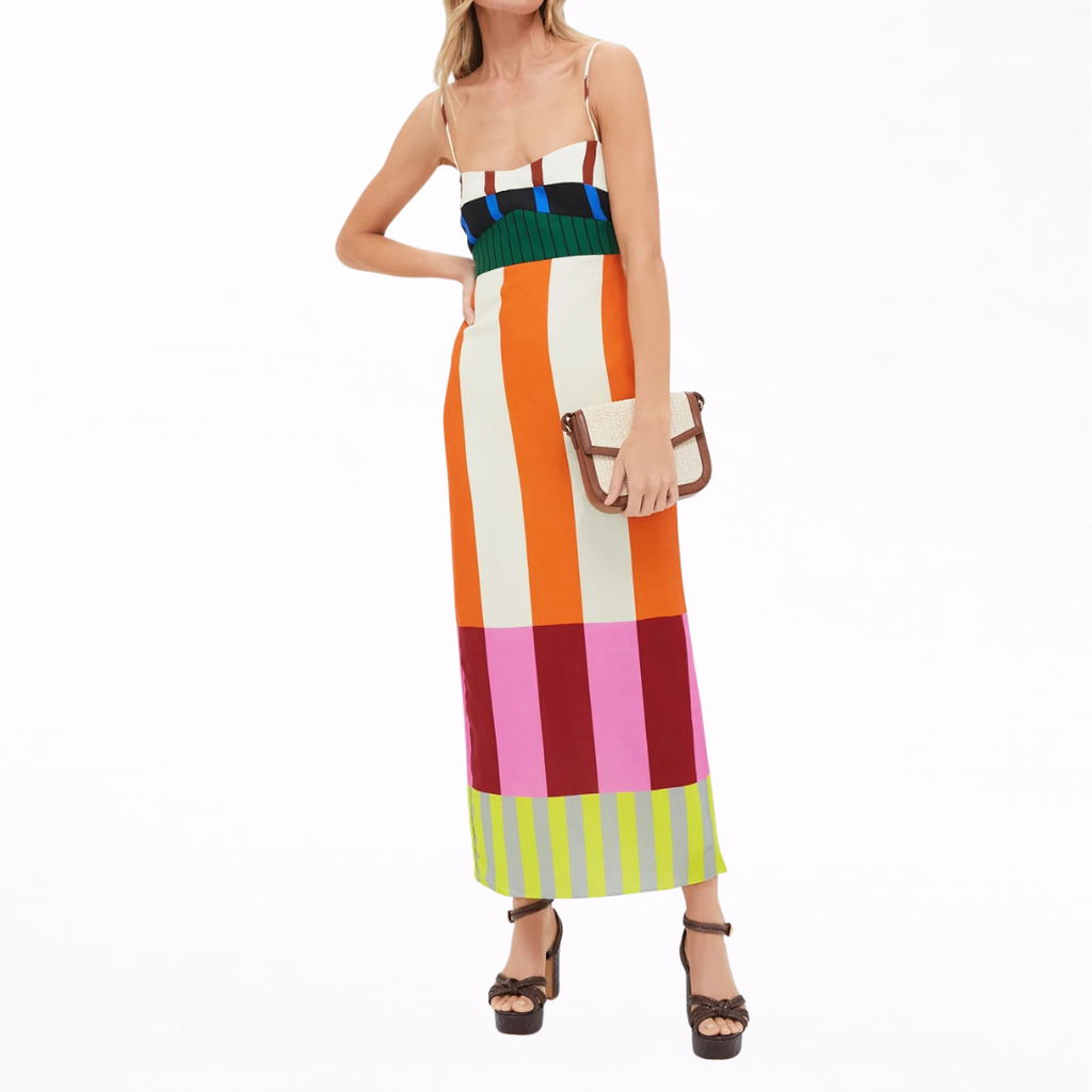 Varelo | Abito Geometrico Vibrante