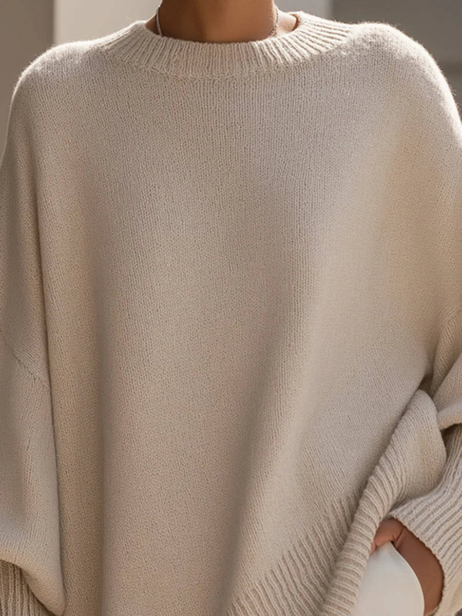 Lirena | Maglione Merino Asimmetrico