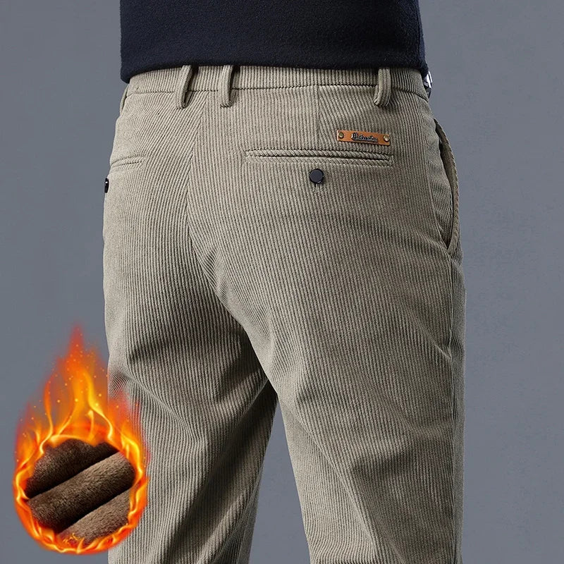 Marnov | Pantaloni Corduroy Foderati