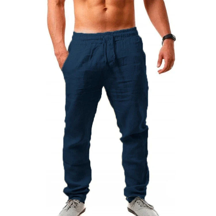 Renzo | Pantaloni Cotone Leggeri