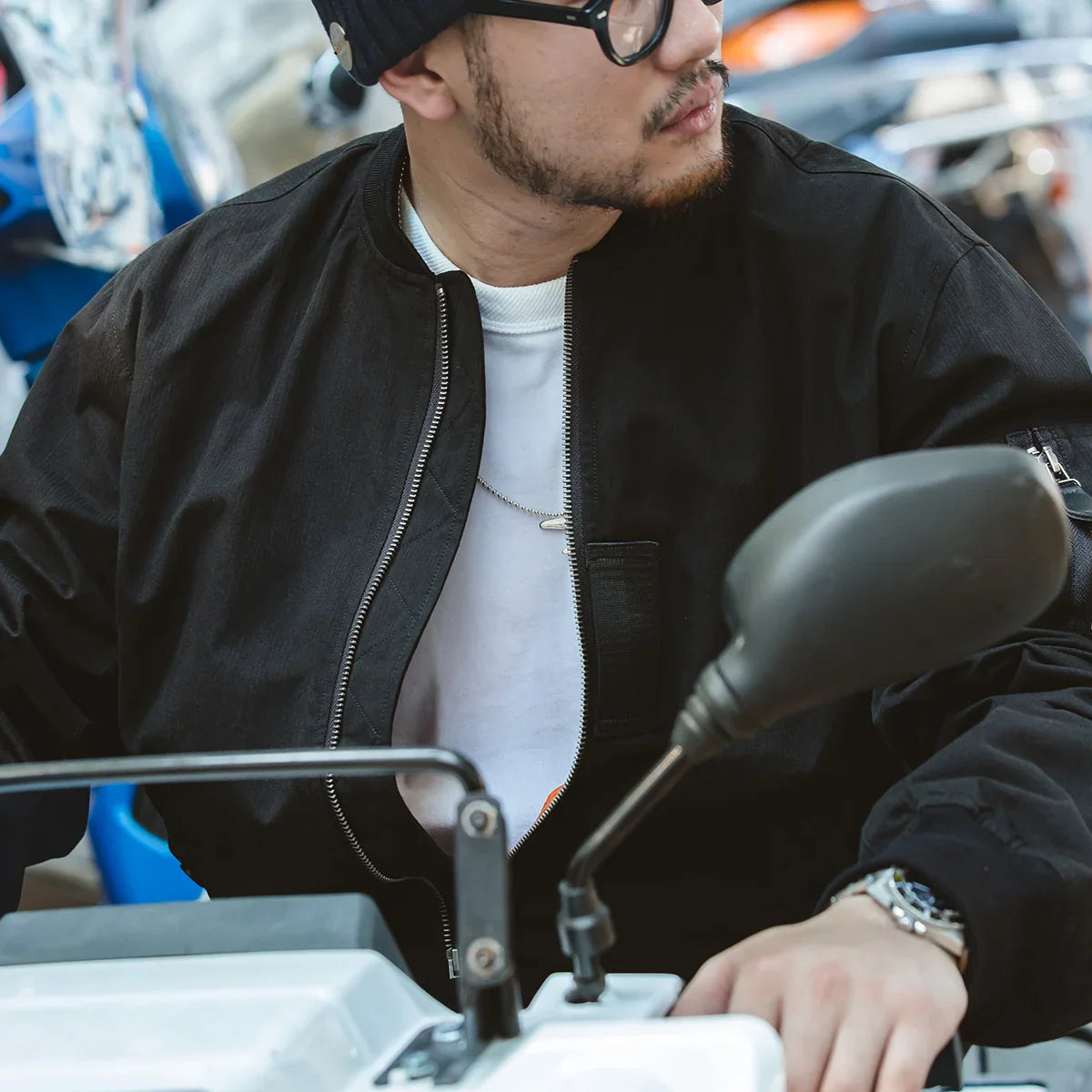 Rionde | Giacca Bomber Retro
