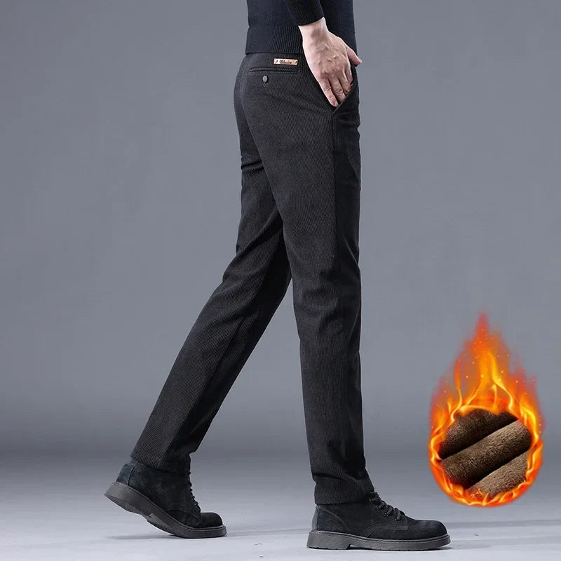 Marnov | Pantaloni Corduroy Foderati