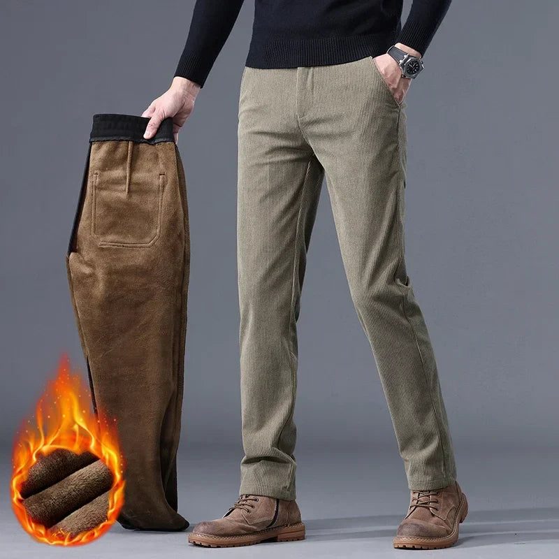 Marnov | Pantaloni Corduroy Foderati