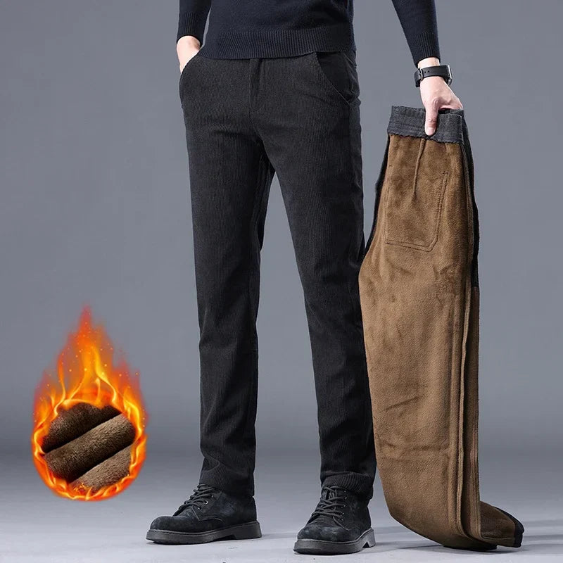 Marnov | Pantaloni Corduroy Foderati