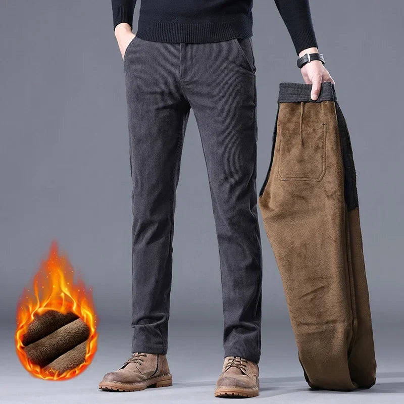 Marnov | Pantaloni Corduroy Foderati