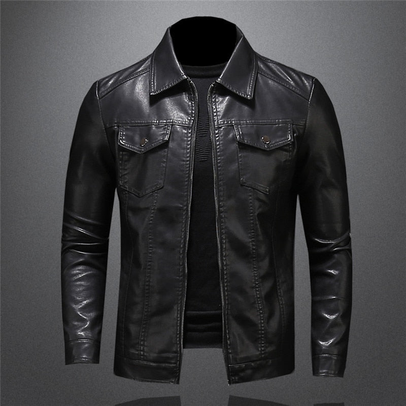 Zarevo | Giacca Pelle Slim