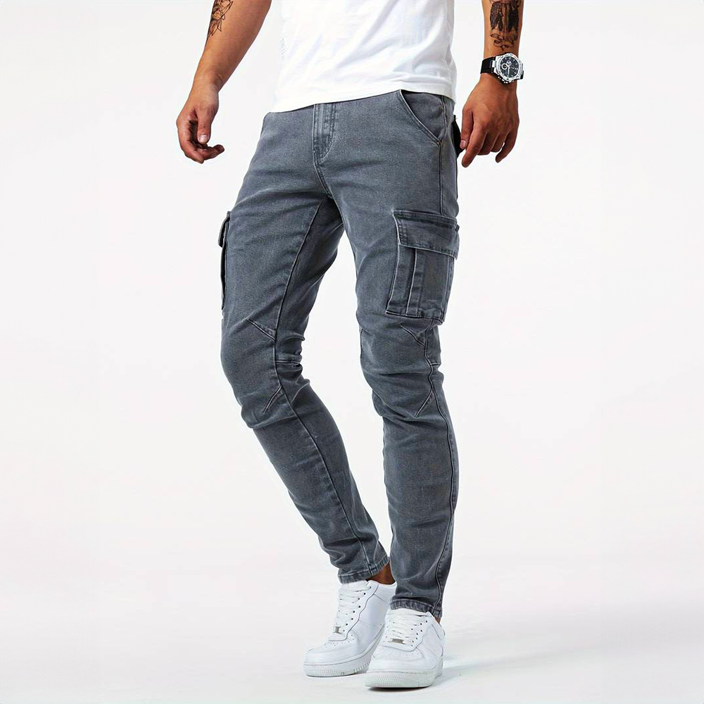 Gorvion | Pantaloni Cargo Denim