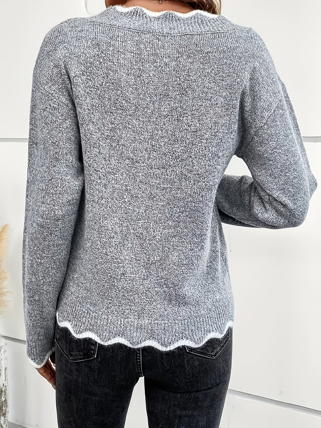 Olano | Maglione V Scallop