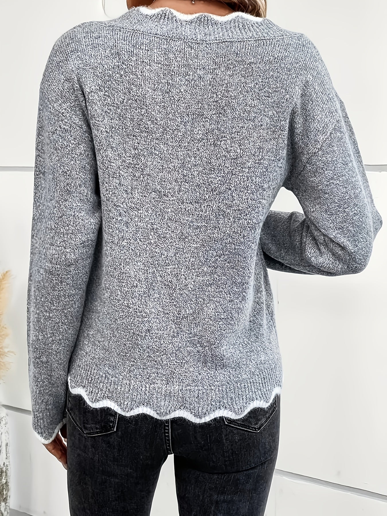 Olano | Maglione V Scallop
