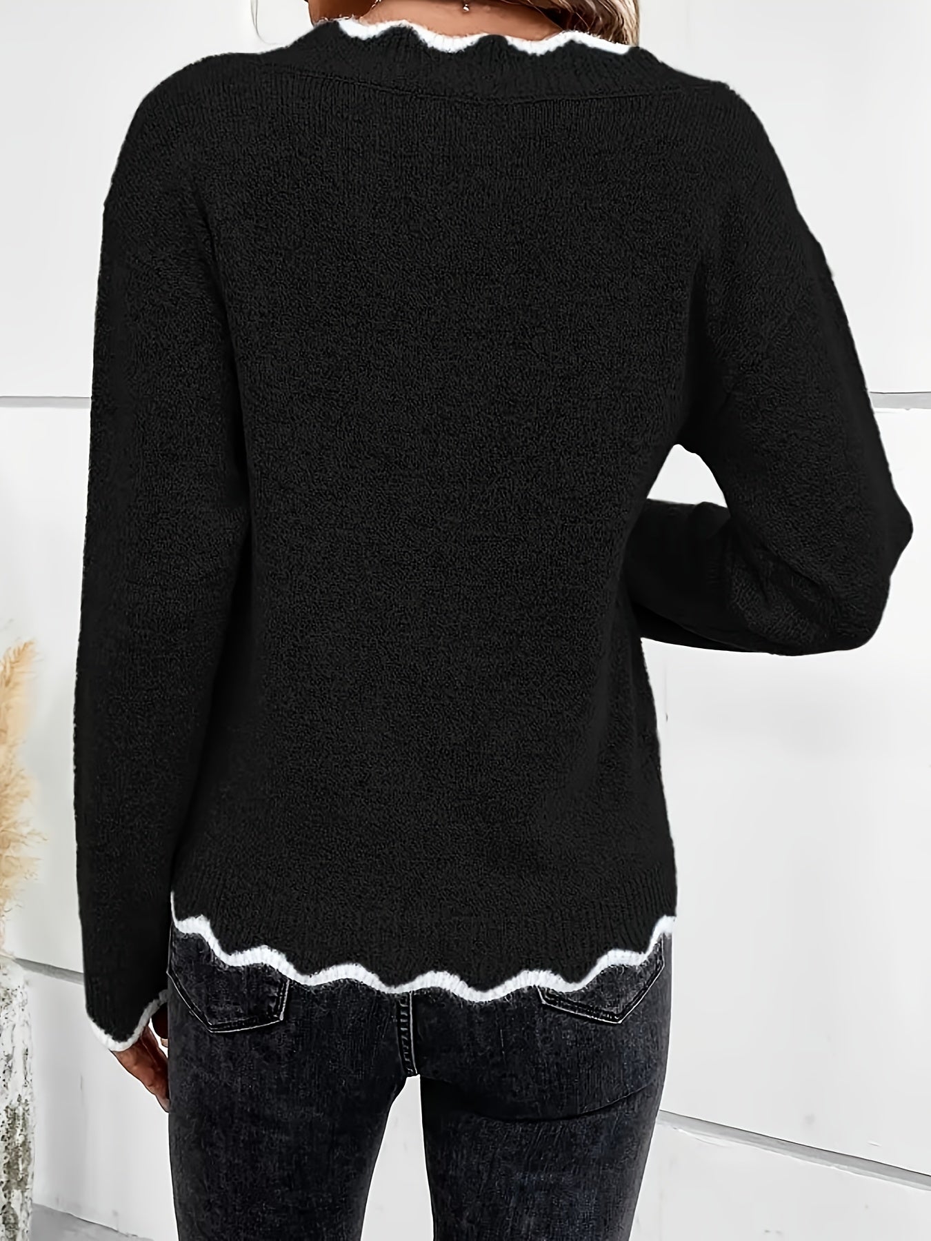 Olano | Maglione V Scallop