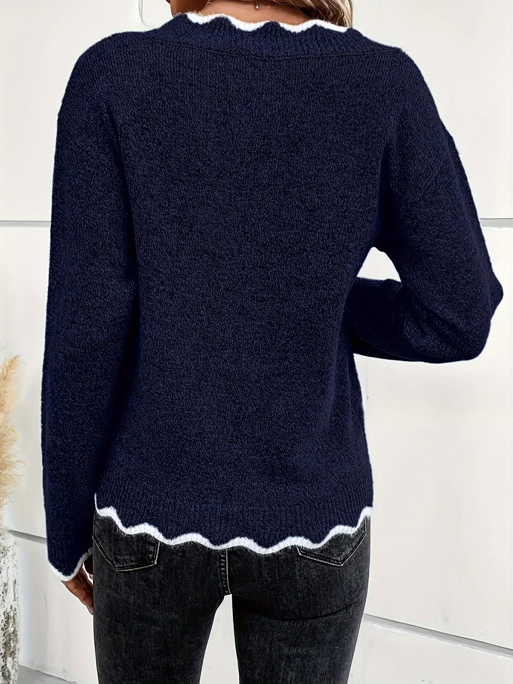 Olano | Maglione V Scallop