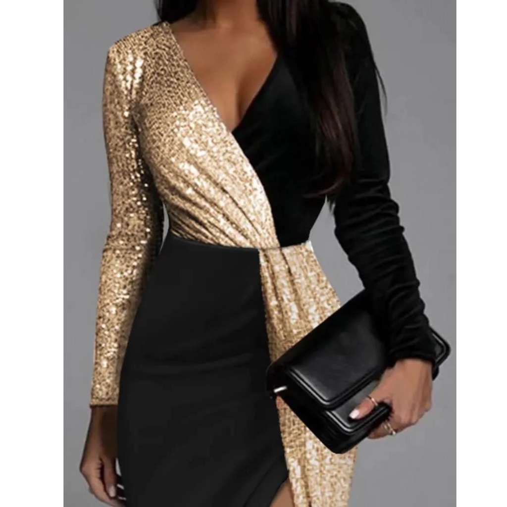Zelina | Abito Glitterato Elegante