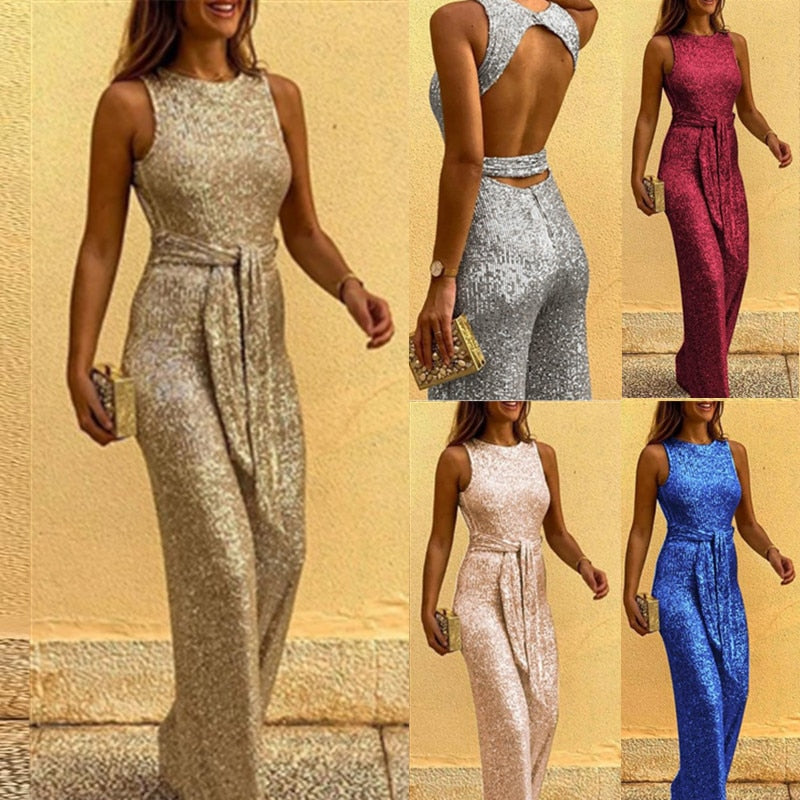 Lumira | Jumpsuit Glitterato Elegante