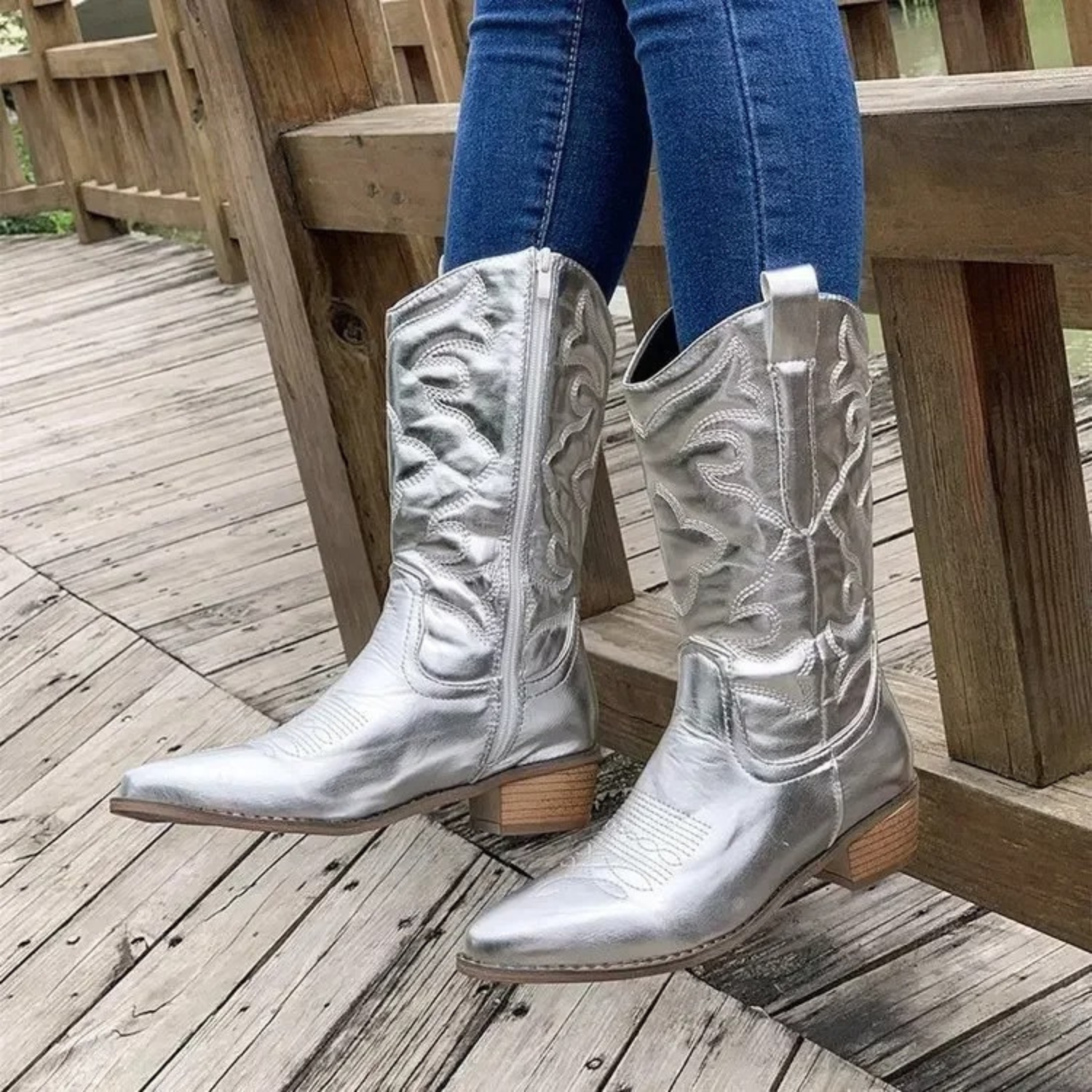 Zelvia | Stivali Cowboy Eleganti