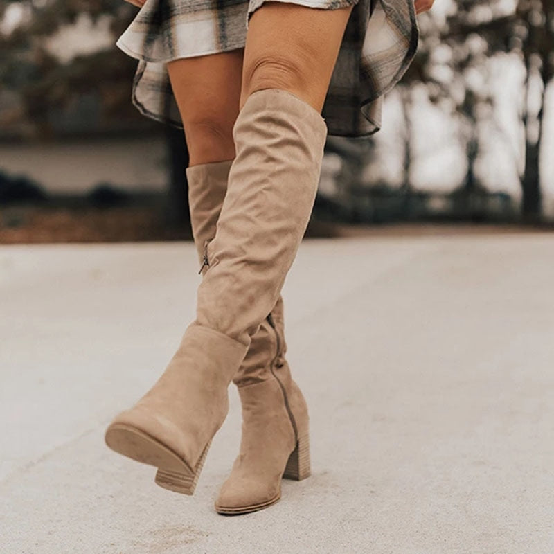 Zarela | Stivali Suede Eleganti