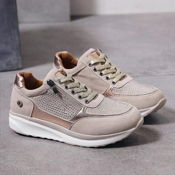 Sayla | Sneakers Zip Traspiranti