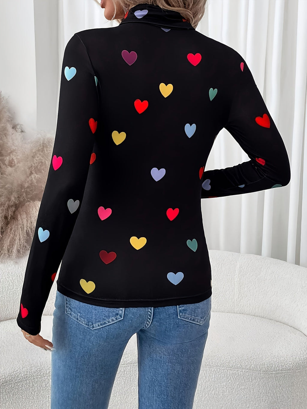Miara | T-shirt Cuori Elegante