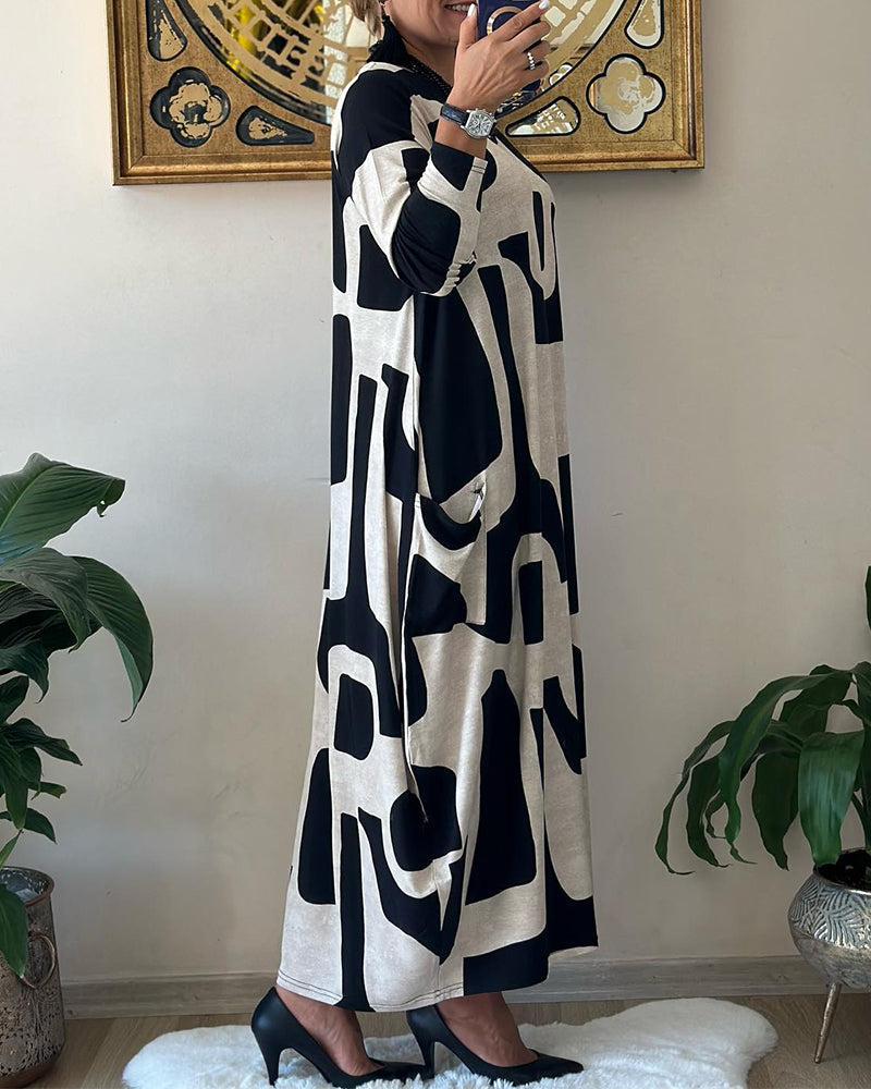 Certia | Abito Maxi Stampa