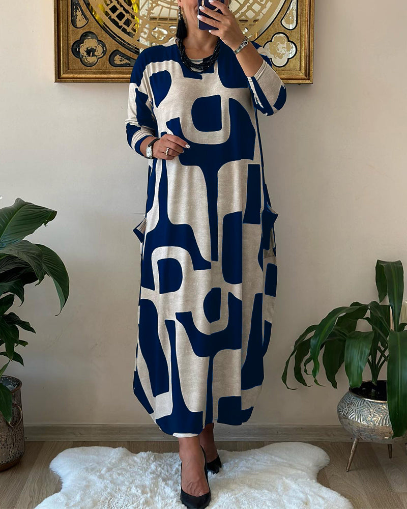 Certia | Abito Maxi Stampa