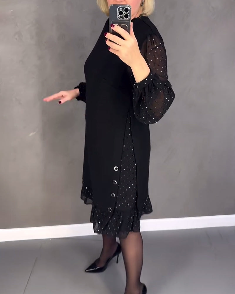 Novelle | Abito Pois Ginocchio