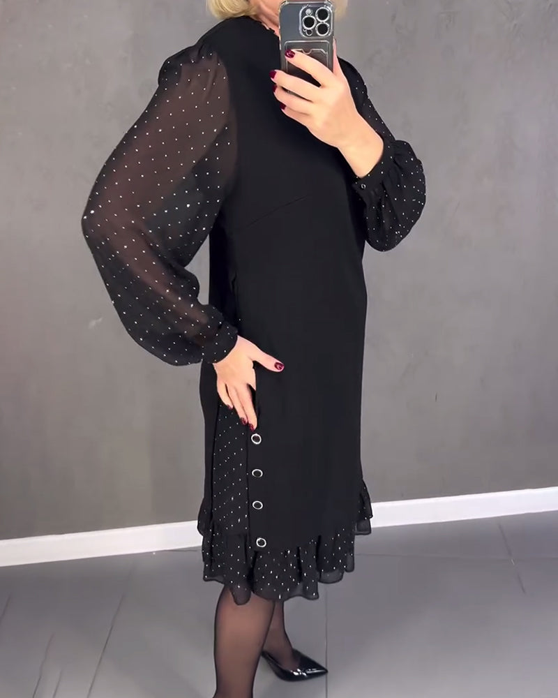 Novelle | Abito Pois Ginocchio