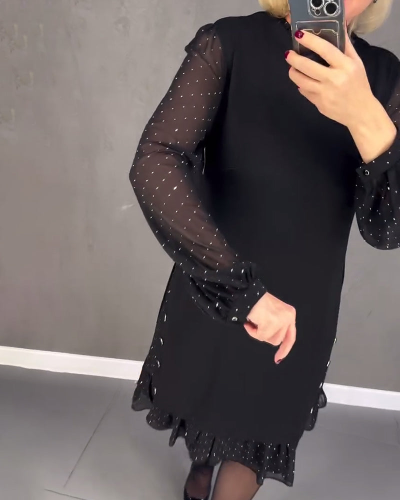 Novelle | Abito Pois Ginocchio
