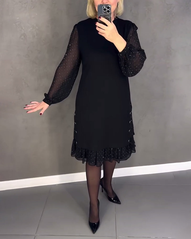 Novelle | Abito Pois Ginocchio