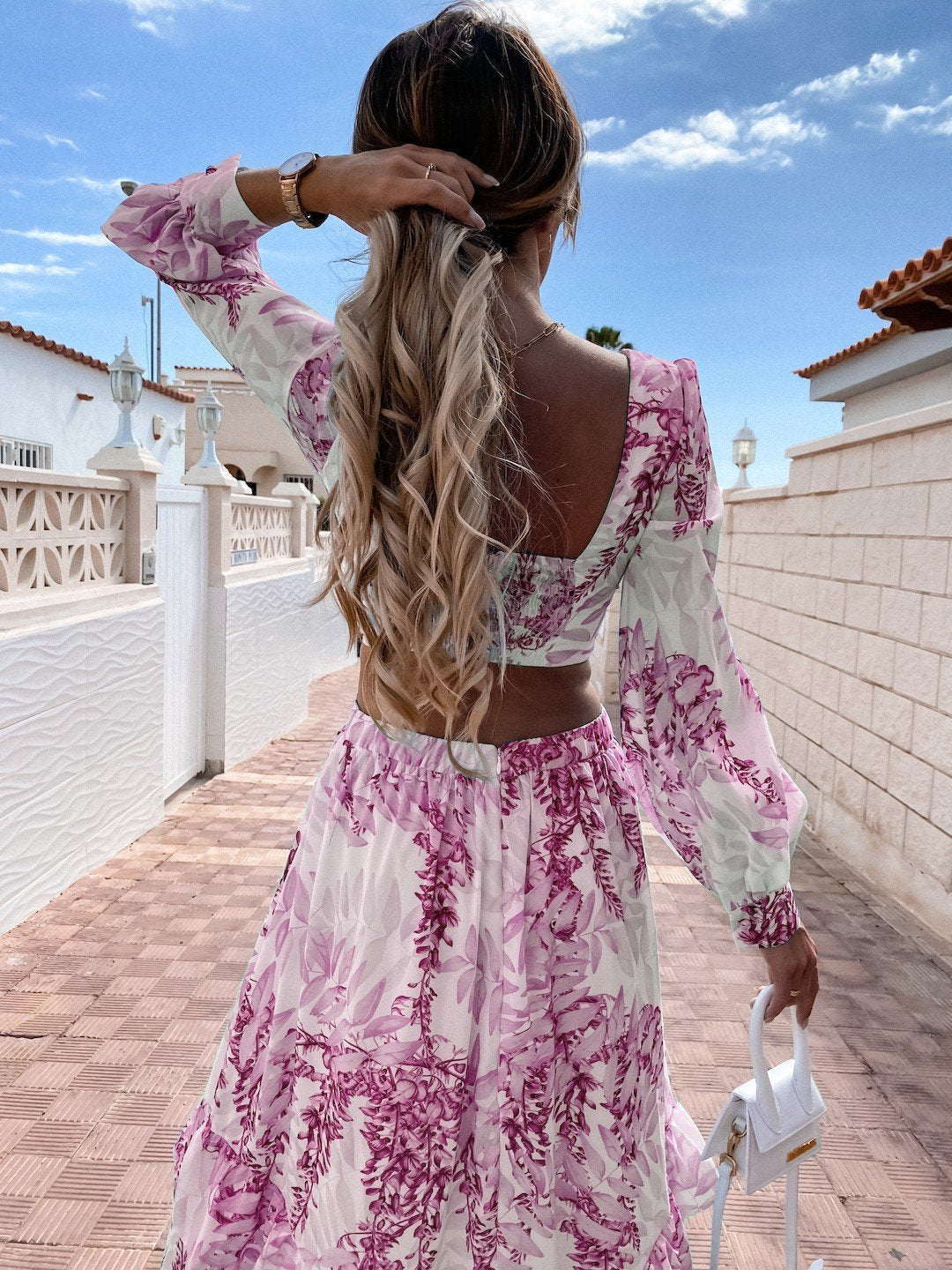 Laurixe | Maxi Abito Elegante Ritagli