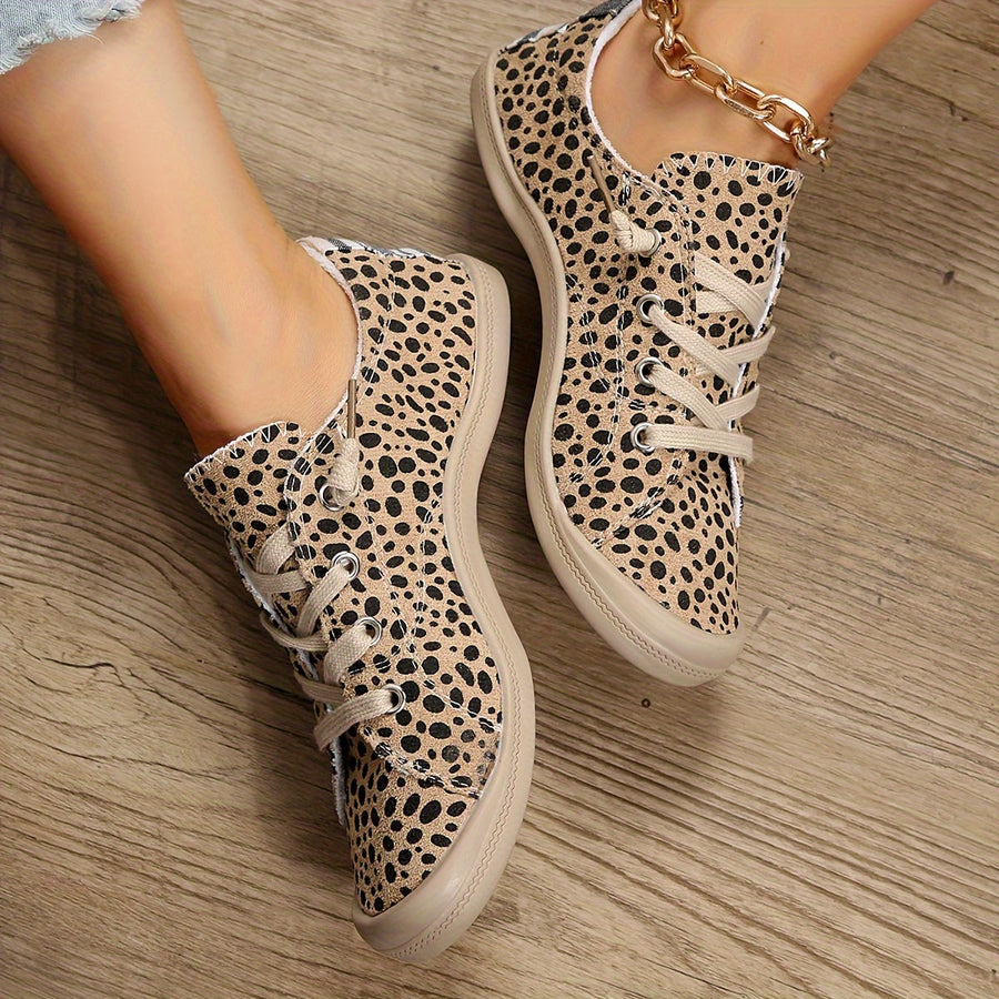 Renzo | Sneakers Leopardate Basse