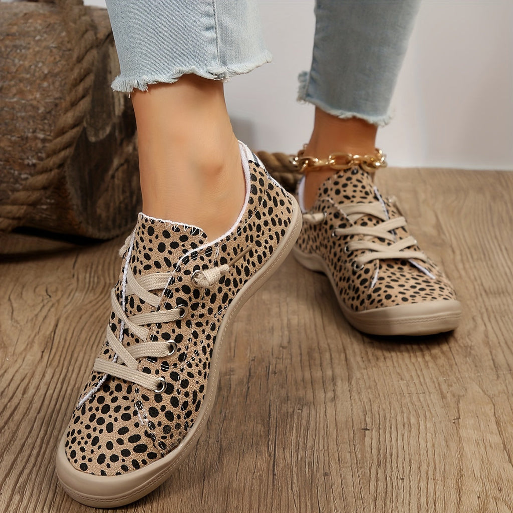 Renzo | Sneakers Leopardate Basse