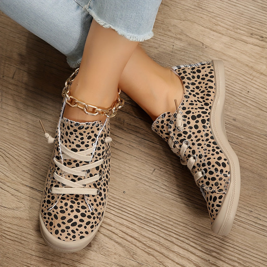 Renzo | Sneakers Leopardate Basse