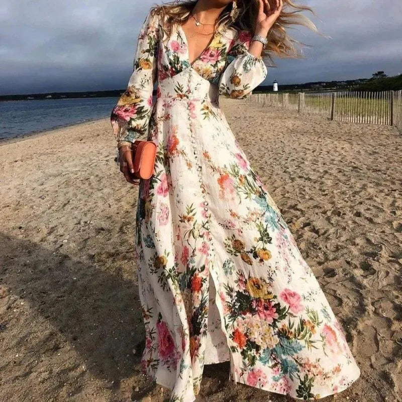Lorene | Abito Floreale Elegante