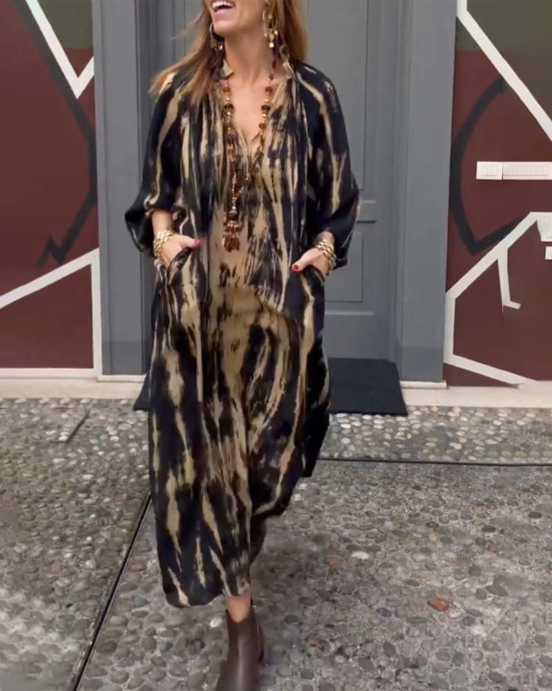 Melara | Vestito Stampa Maxi