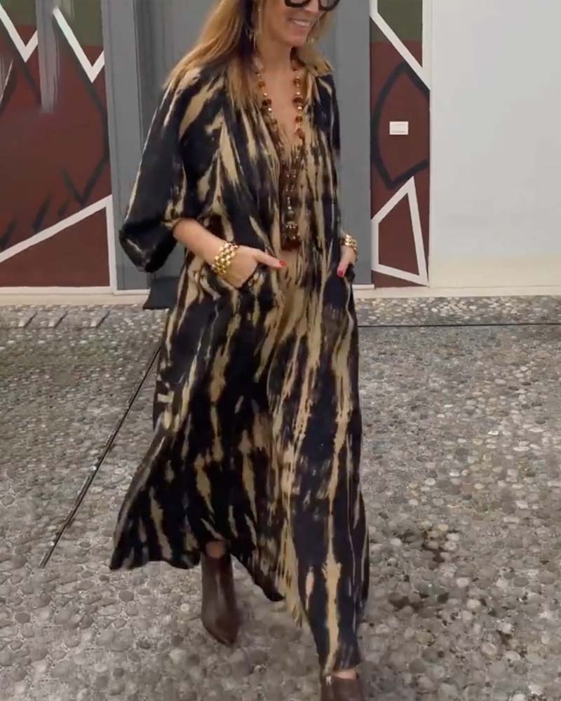 Melara | Vestito Stampa Maxi
